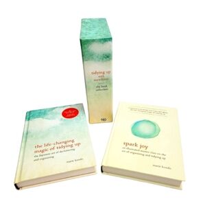 Tidying Up with Marie Kondo ~ Two Book Collection with Slip Cover